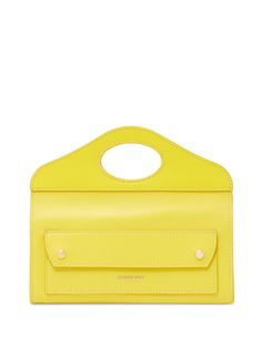 Burberry клатч с декоративной строчкой