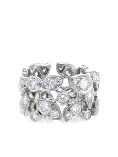 Cartier кольцо из белого золота с бриллиантами
