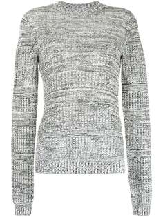 Proenza Schouler White Label джемпер в рубчик с разрезами сбоку