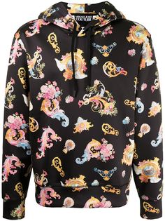 Versace Jeans Couture худи с графичным принтом