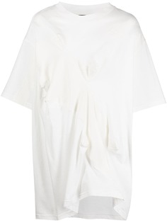 Vivienne Westwood присборенная футболка с короткими рукавами