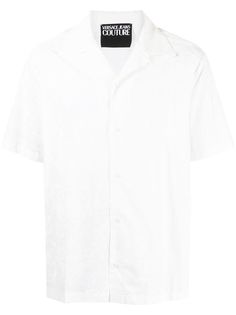 Versace Jeans Couture рубашка с короткими рукавами и логотипом