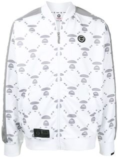 AAPE BY *A BATHING APE® бомбер с логотипом