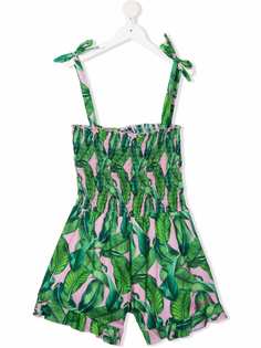 Mc2 Saint Barth Kids ромпер с принтом