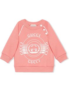 Gucci Kids толстовка с принтом Gucci Disk