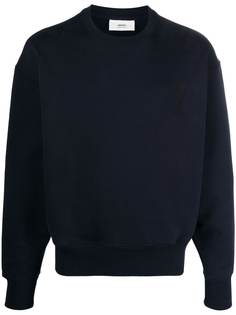 AMI Paris толстовка с вышитой монограммой Ami de Coeur