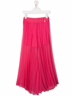 Miss Blumarine широкие брюки со складками