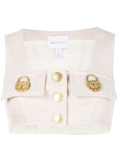 Alice McCall укороченный топ Queenie