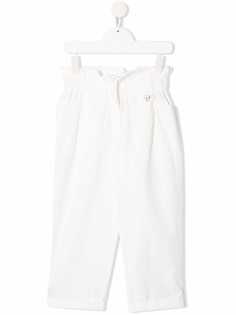 TWINSET Kids брюки прямого кроя