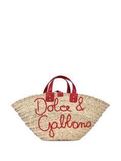 Dolce & Gabbana сумка-тоут Kendra с вышитым логотипом