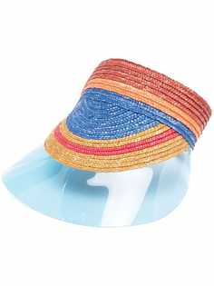 Missoni Mare соломенная шляпа в стиле колор-блок