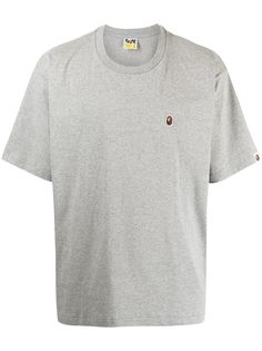 A BATHING APE® футболка с нашивкой-логотипом Bape