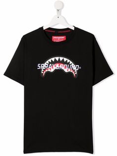sprayground kid футболка с вышитым логотипом