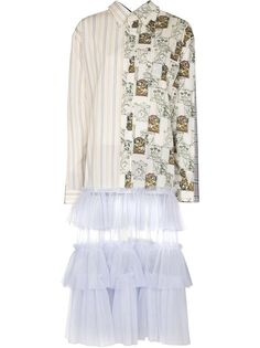 Viktor & Rolf платье-рубашка Quattro Camicie длины миди