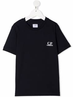 C.P. Company Kids футболка с короткими рукавами и логотипом