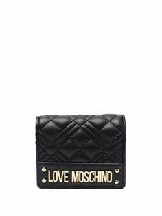 Love Moschino стеганый бумажник