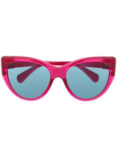 Gucci Eyewear солнцезащитные очки в оправе кошачий глаз