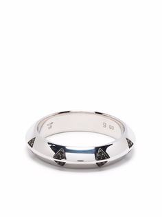 Tom Wood серебряное кольцо Viking с гравировкой