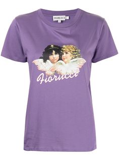 Fiorucci футболка Vintage Angels с графичным принтом