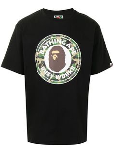 A BATHING APE® футболка с принтом Ape Head Bape