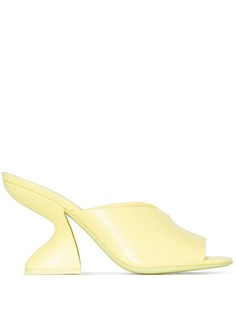 Salvatore Ferragamo босоножки на скульптурном каблуке