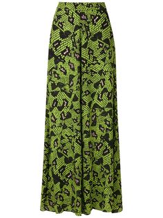 Eva широкие брюки Cobra с принтом