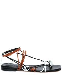 JW Anderson сандалии с ремешками