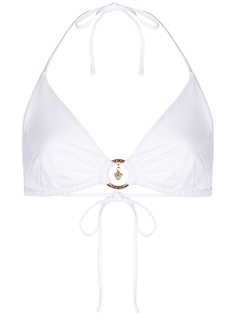 Versace лиф бикини с декором Medusa