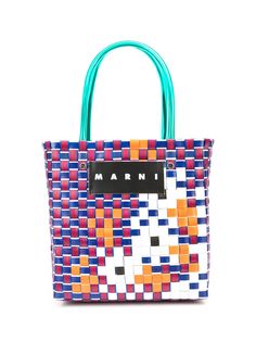 Marni Market каркасная сумка-тоут