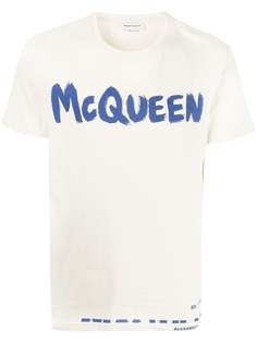 Alexander McQueen футболка с логотипом
