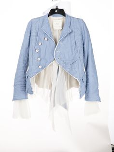 Renli Su однобортный пиджак с жатым эффектом