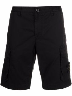 Stone Island шорты карго с нашивкой-логотипом