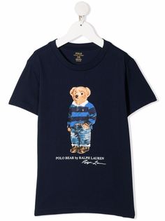 Ralph Lauren Kids футболка с логотипом