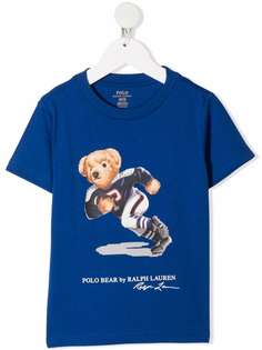 Ralph Lauren Kids футболка с принтом и круглым вырезом
