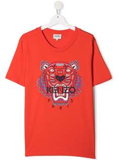 Kenzo Kids футболка с логотипом