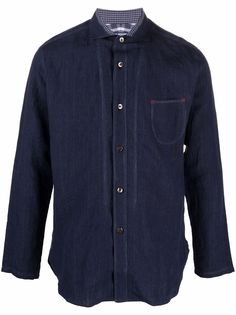 Junya Watanabe MAN рубашка с длинными рукавами