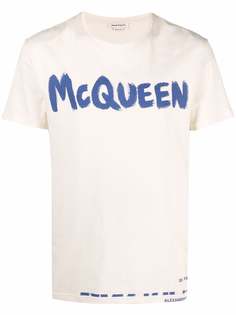 Alexander McQueen футболка с логотипом
