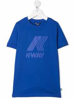 K Way Kids футболка с логотипом