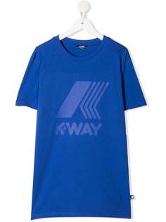 K Way Kids футболка с логотипом