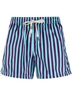 Nos Beachwear плавки-шорты в полоску