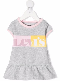 Levis Kids платье мини в стиле колор-блок