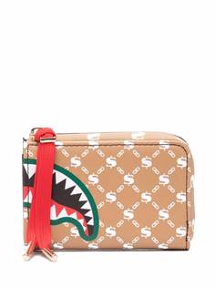 Sprayground кошелек с круговой молнией и принтом