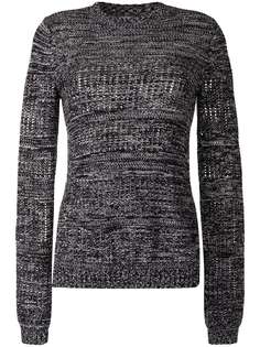 Proenza Schouler White Label джемпер в рубчик с разрезами сбоку