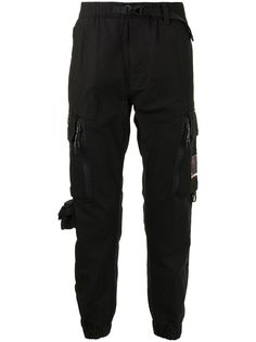 AAPE BY *A BATHING APE® зауженные брюки карго