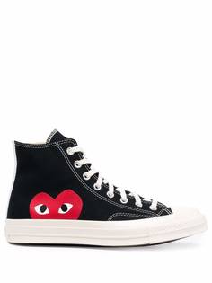 Comme Des Garçons Play x Converse высокие кеды из коллаборации с Converse