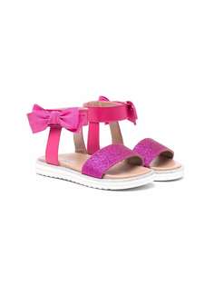 TWINSET Kids сандалии с блестками