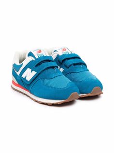 New Balance Kids кроссовки с нашивкой-логотипом