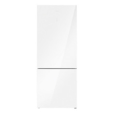 Холодильник MAUNFELD MFF1857NFW, двухкамерный, белый