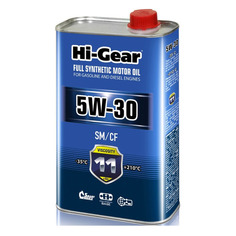 Моторное масло HI-GEAR HG0030 5W-30 1л. синтетическое