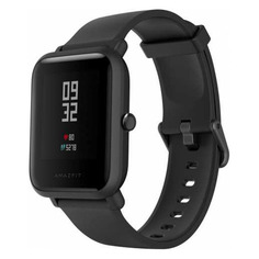 Смарт-часы AMAZFIT Bip S Lite, 1.28", черный / черный